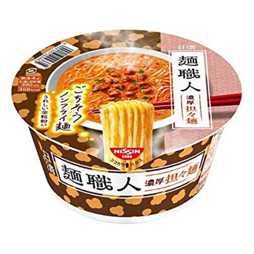 日清-18 麺職人 担々麺  12入